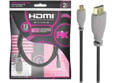 CABO MICRO HDMI x HDMI
