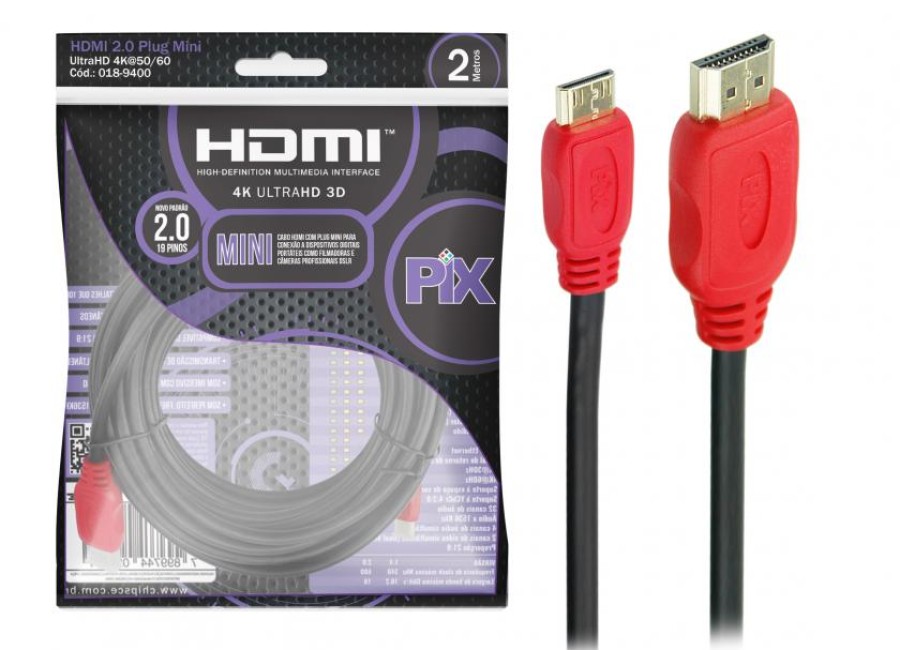 CABO MINI HDMI x HDMI
